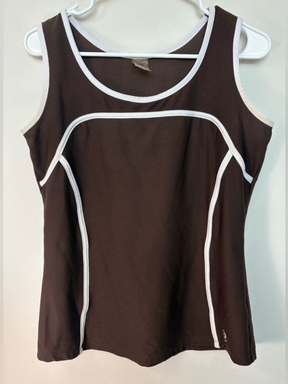 Ariat Women’s Full Mesh Back Chocolate Tank Top Size Medium Sku#158